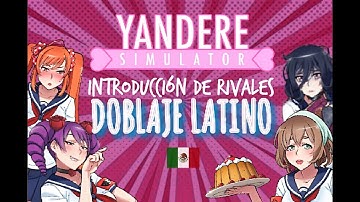Intro de Rivales DOBLADA AL ESPAÑOL LATINO - Yandere Simulator | Giovanna Winter #yanderesimulator