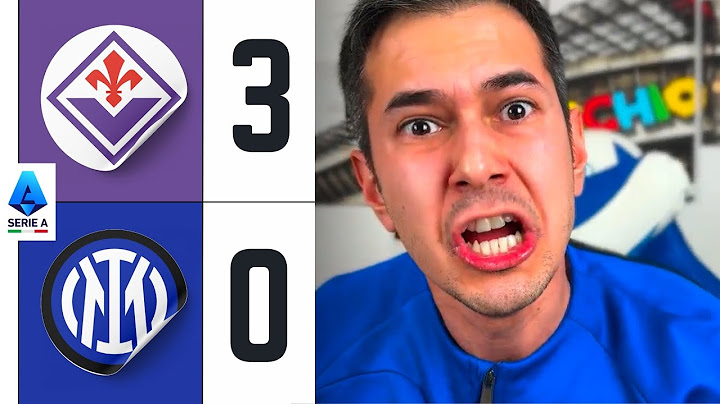 PRESTAZIONE VOMITEVOLE 🤬 FIORENTINA-INTER 3-0