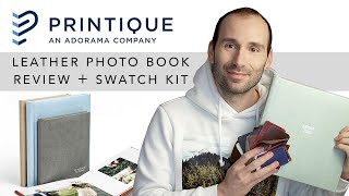 New! Printique Leather Photo Albums + Swatch Kit | Review