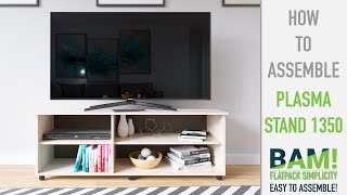 BAM! Plasma Stand 1350 - Assembly Instructions