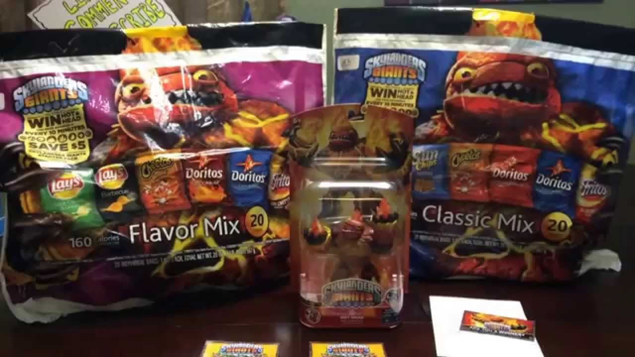 Skylanders Giants Frito Lay promo--HOTHEAD