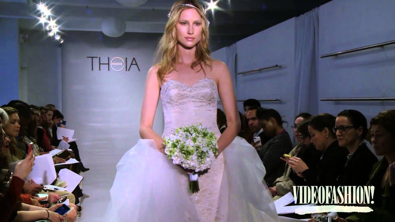 Theia White Collection Spring/Summer 2015 - Bridal Fashion Week | VF SPECIALS