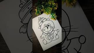 easy Doraemon drawing for beginners#viral #art #trending #viral