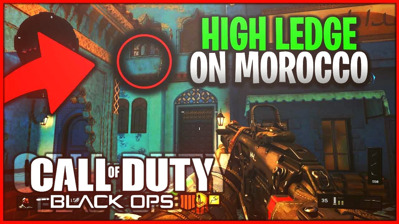Black Ops 4 Glitches *NEW* High Ledge on Morocco ! (COD BO4 GLITCHES