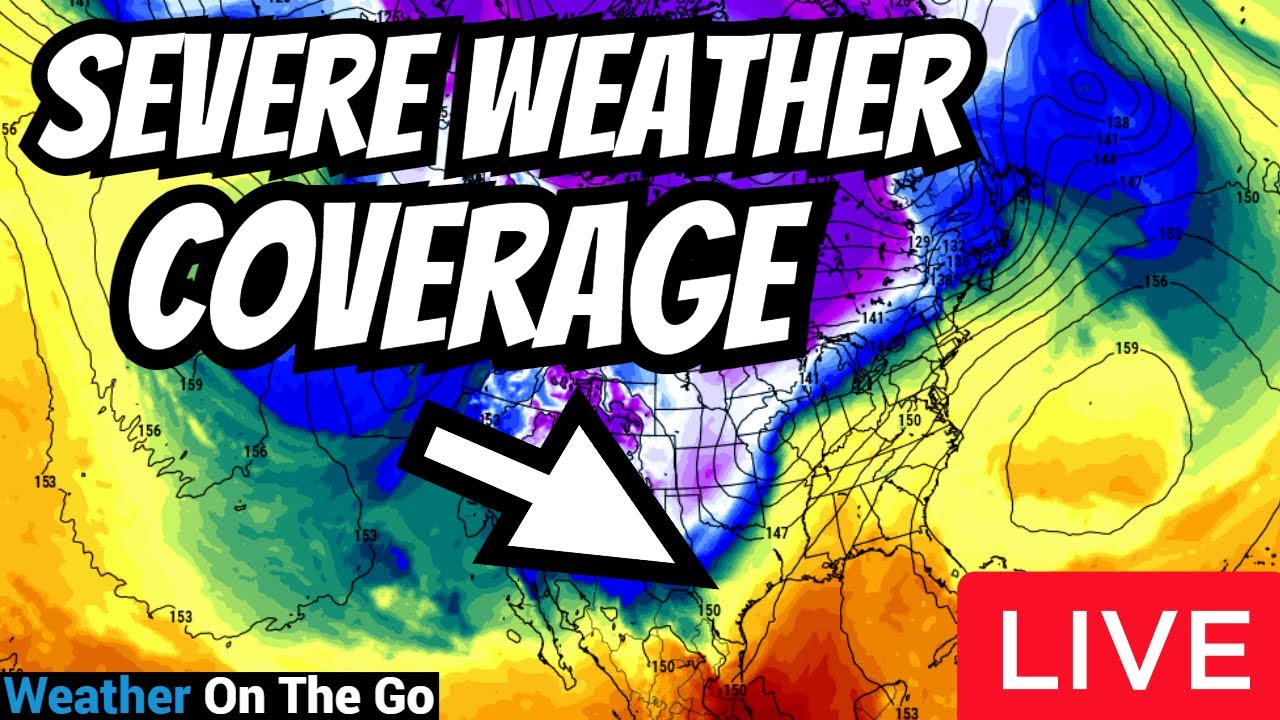 WINTER 2023 - February 16th Severe Weather Coverage... - YouTube