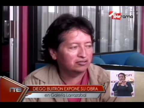 Diego Buitrón expone su obra en Galería Larrazabal