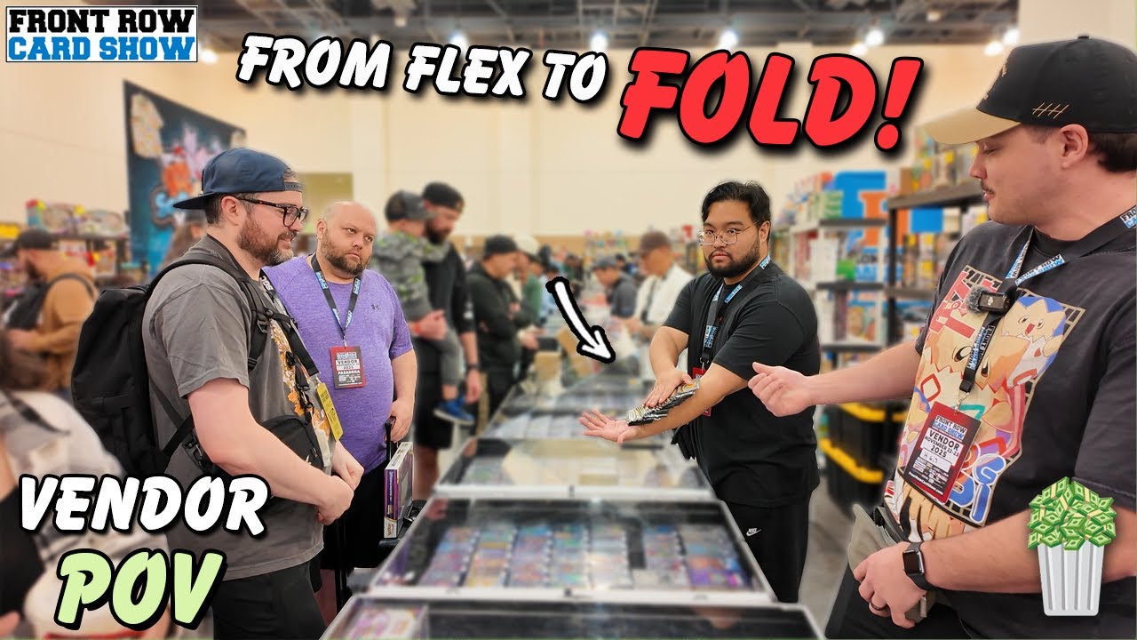 We Celebrated This Sale Too Soon... Pasadena Front Row Card Show Vendor POV Day 1!