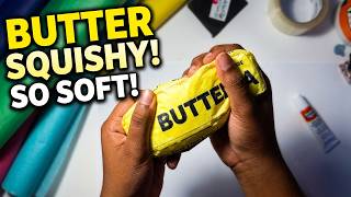How to Make a VIRAL Butter Squishy 🧈😱 (Looks TOO Real!) #buttersquishy #Time2TwinIt #fyp