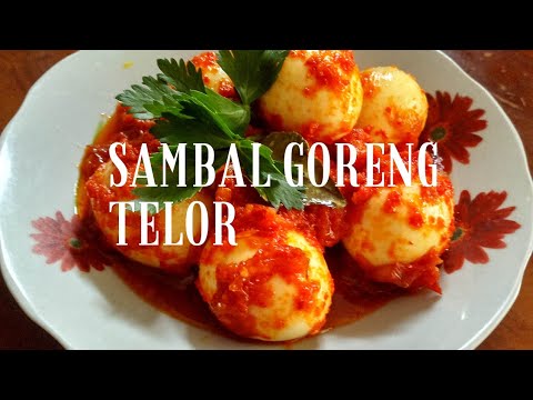 Sambal Goreng Telor English