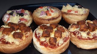 Burger Pizza Recipe in Tamil|Domino's Style Burger Pizza|Homemade Burger Pizza|Simple Snack Recipe screenshot 5