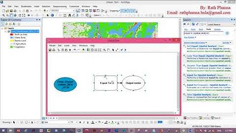 How to extract raster values  in ArcGIS   Spatial Analysis Urban Plan   Extract from Landsat Imag