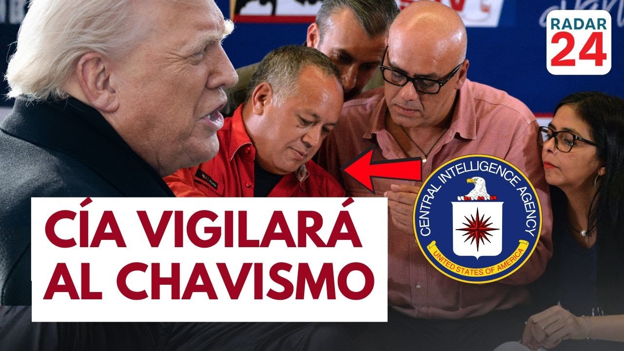 🟠 TRUMP PLANEA ACTIVAR LA CÍA EN VENEZUELA EN NUEVO ESCENARIO DE  TRANSICIÓN | #RADAR24