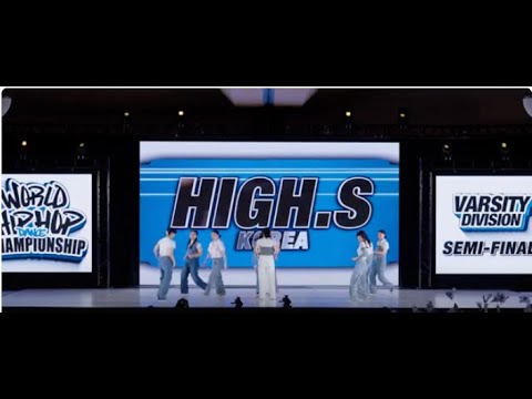 High S - Korea | Varsity Division Semi-Finals | 2023 World Hip Hop Dance Championship