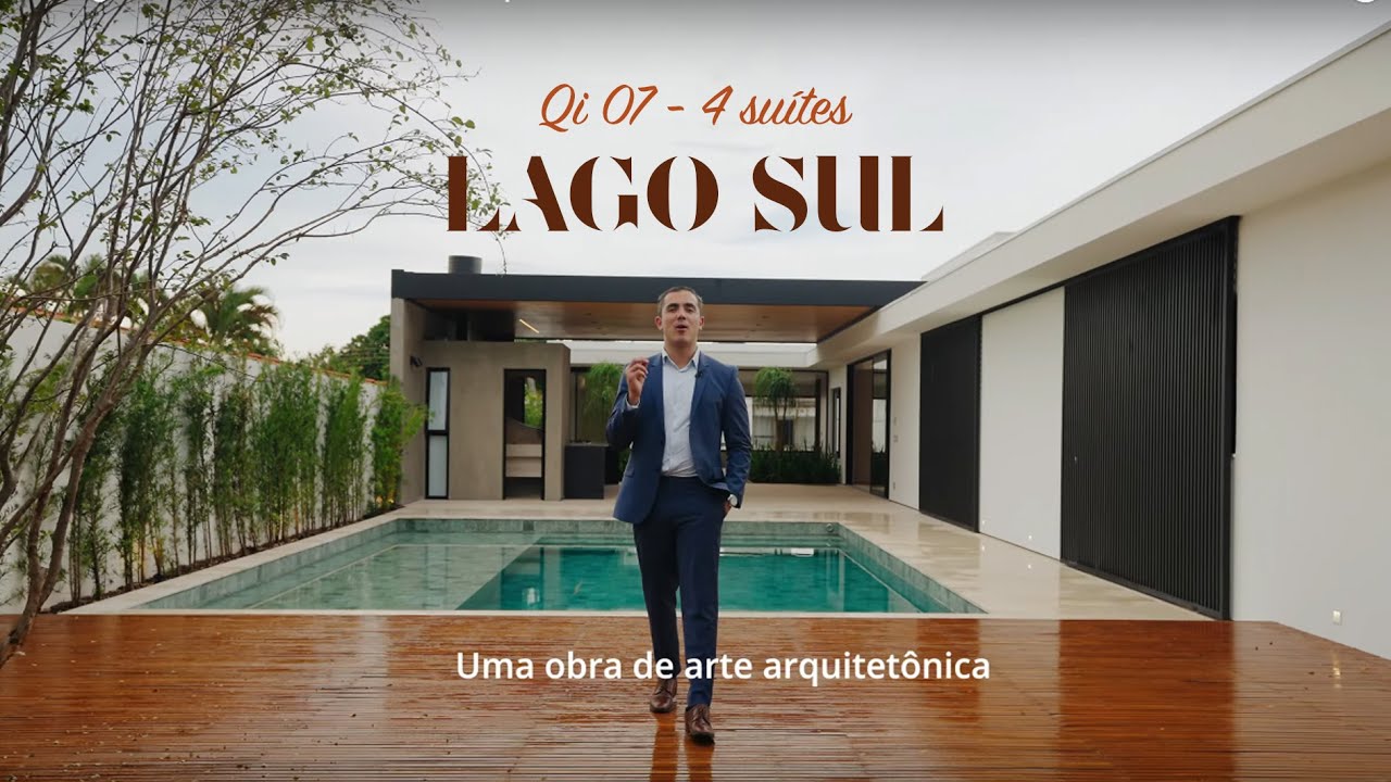 Qi 7 Lago Sul - A arte e beleza da Arquitetura em Brasília.