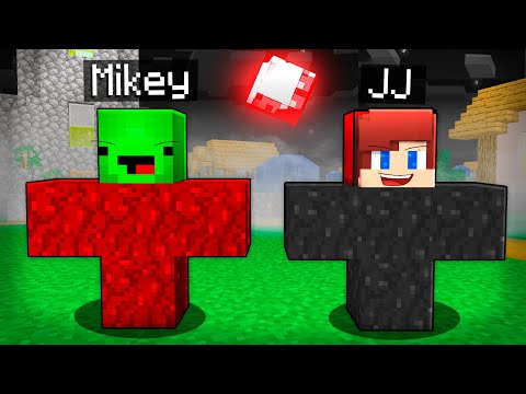 How Mikey and JJ Became Scary Golems in Minecraft (Maizen)