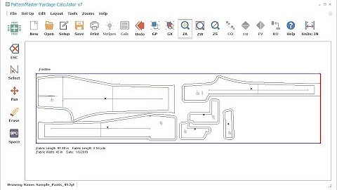 PatternMaster Yardage Calculator