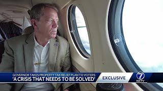 Exclusive look behind the scene at Governor Pillen's property tax plan