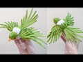 【モールアート】Making a Pipe Cleaner Bird - Step by Step