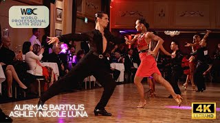 Aurimas Bartkus Ashley Nicole Luna - Rumba Latin Ballroom Dancing Wdc World Championship