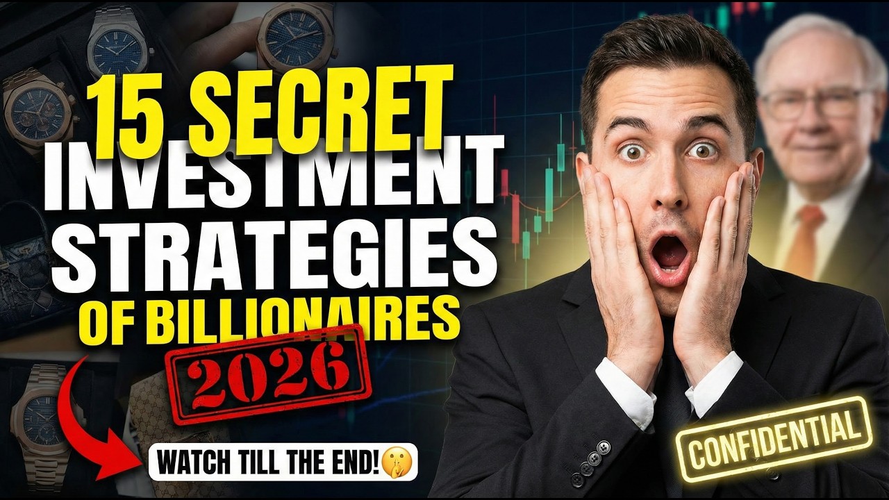 15 Investments Billionaires Are After (2026 Playbook)