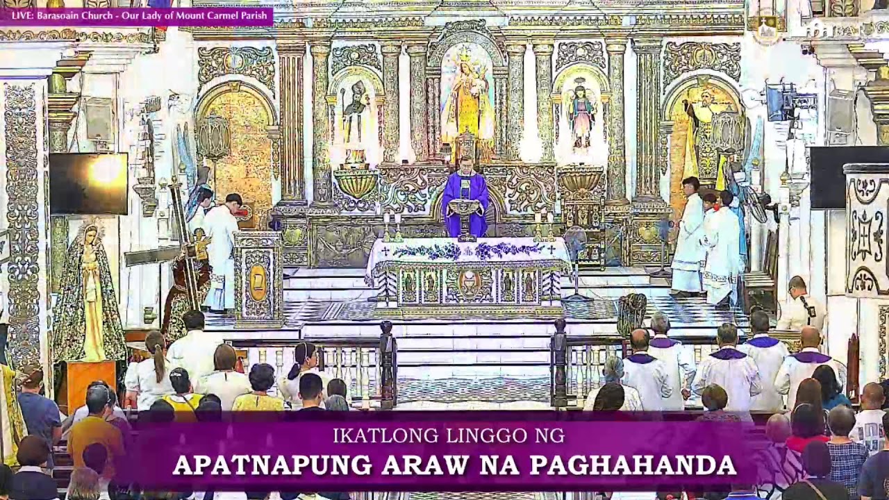 #𝗠𝗜𝗦𝗔𝗕𝗮𝗿𝗮𝘀𝗼𝗮𝗶𝗻 Live mula sa Parokya ng Nuestra Señora del Carmen - Simbahan ng Barasoain | 06:00 N.U