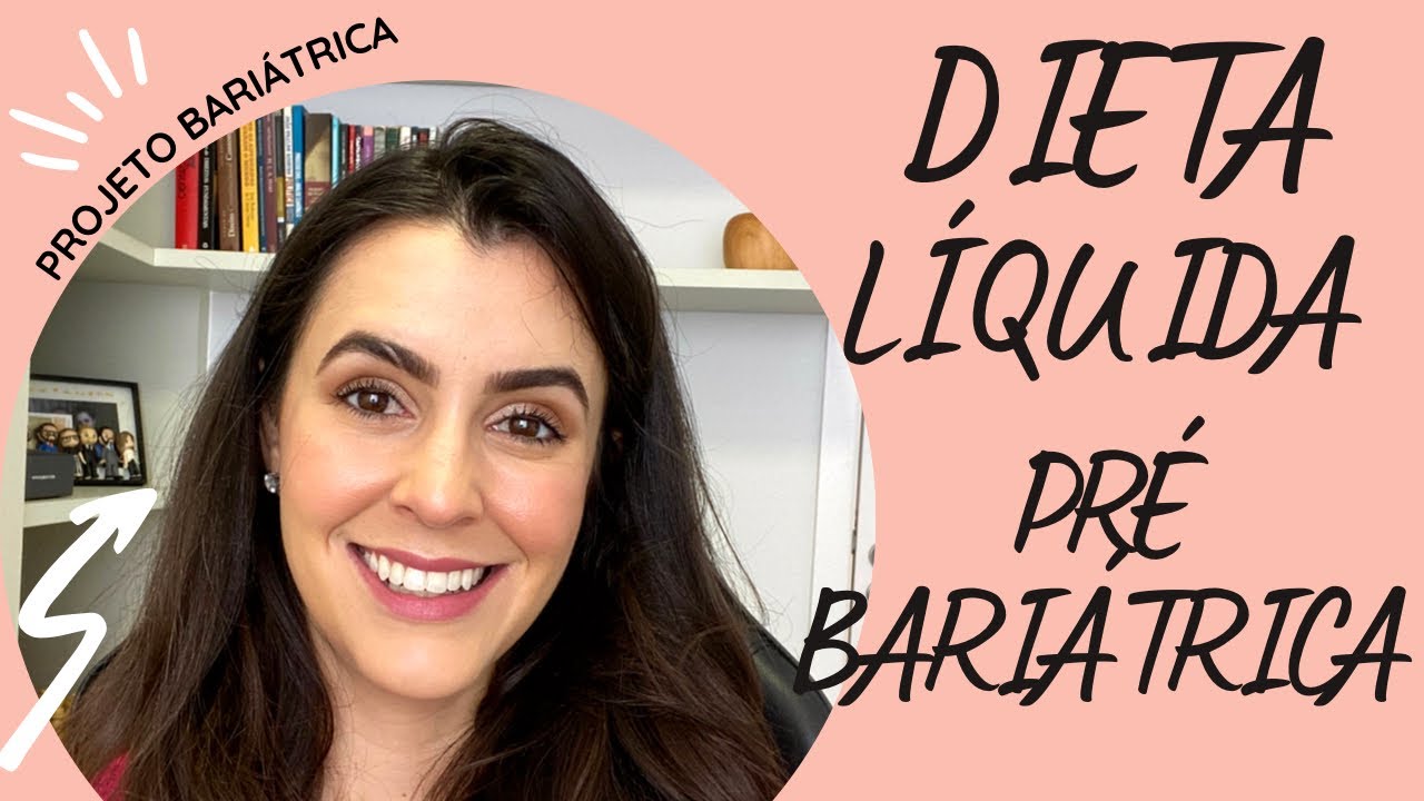 Dieta líquida PRÉ BARIÁTRICA