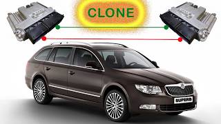 Skoda Superb 2.0 2012 EDC17C46 Rewrite EEPROM or Clone ECU with FoxFlash