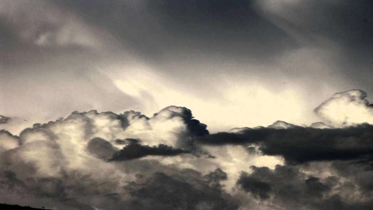 Extreme contrast zoomed cumulus motion timelapse (Canon SX10) V09956