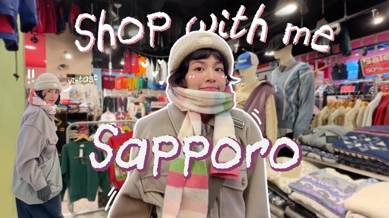 Vlog | Shopping เสื้อผ้ามือ 1 มือ2 ใน Sapporo | Hokkaido Japan