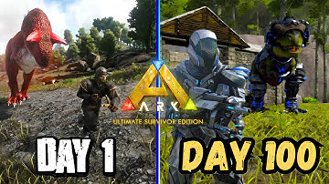 🎥I Survived 100 Days on the Island in ARK: Mobile ultimate edition (The movie)