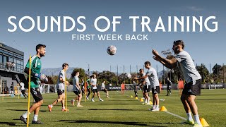 Sounds Of Training First Week Back