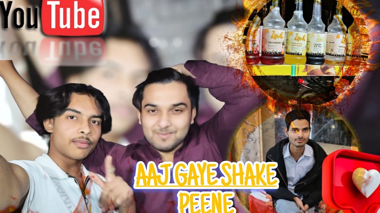 Aaj Gaye shake Peene...... Aaj Gaye bhaiyon ke sath shek Peene bahut maje Aaye......@IMRANVlog5465 