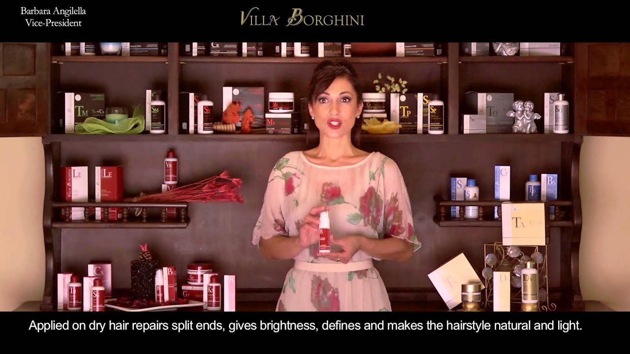 Villa Borghini Hair Styling Primer