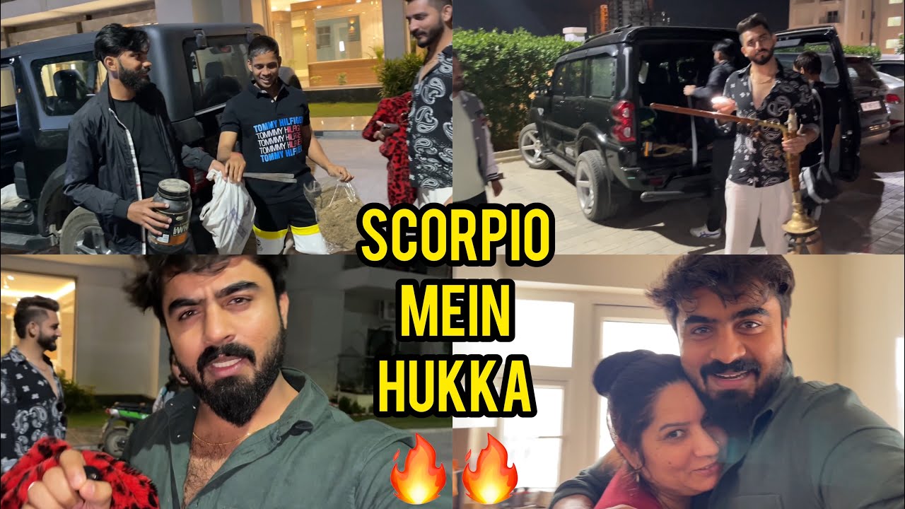 Scorpio mein Hukka rakh kar Roadtrip par nikal gaye🔥 || Manish Sharma