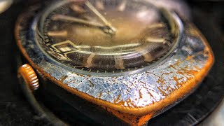 :  ˨һ,     | watch case restoration and mechanism cleaning