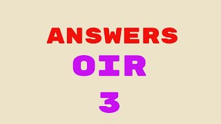 Answers For Oir Sdanle Test3  Indian Coast Guard  Assistant Commandant  M A Anand Academy