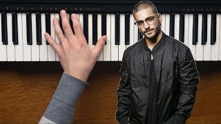 Maluma - 23 (Piano Cover) How to play easy tutorial screenshot 1