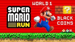 Super Mario Run Black Coins World 1 - Walkthrough / Guide screenshot 4