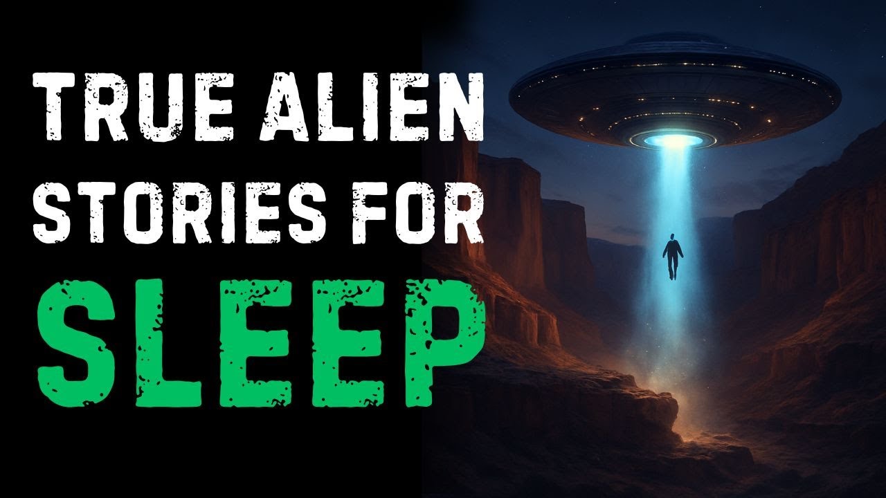 True Alien Stories Told to the Sound of Rain | Black Screen | Relax and Fall Asleep Quickly Vol. 39