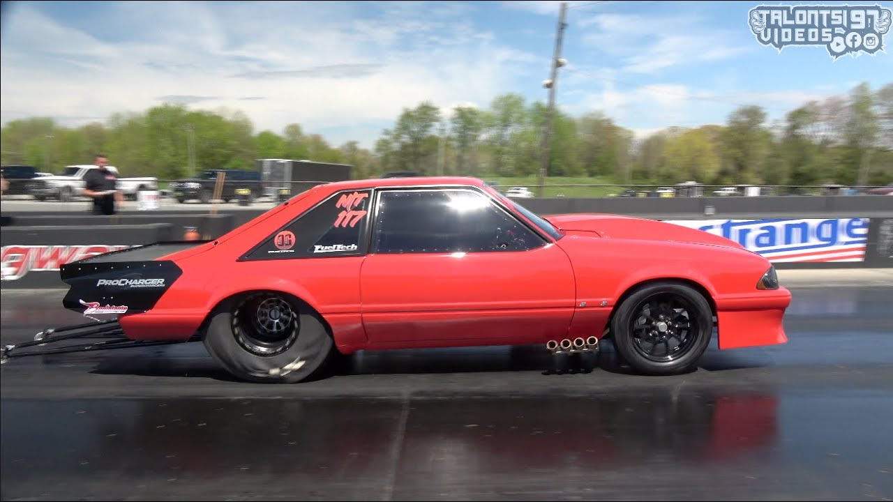 Procharged Big Tire Outlaw Mustang Street Outlaws No Prep Kings