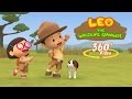 Leo the wildlife ranger in the metaverse  360  virtual reality safari