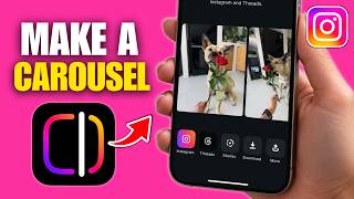 How To Make a Carousel In Edits App (Step By Step)
