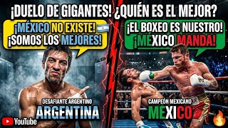 El día que Argentina intentó DESAFIAR al Imperio del Boxeo Mexicano