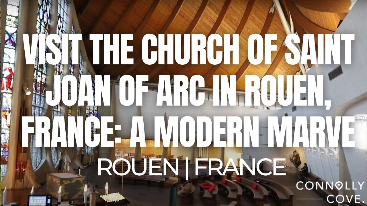 Visit The Church of Saint Joan of Arc in Rouen, France: A Modern Marve | Rouen | France