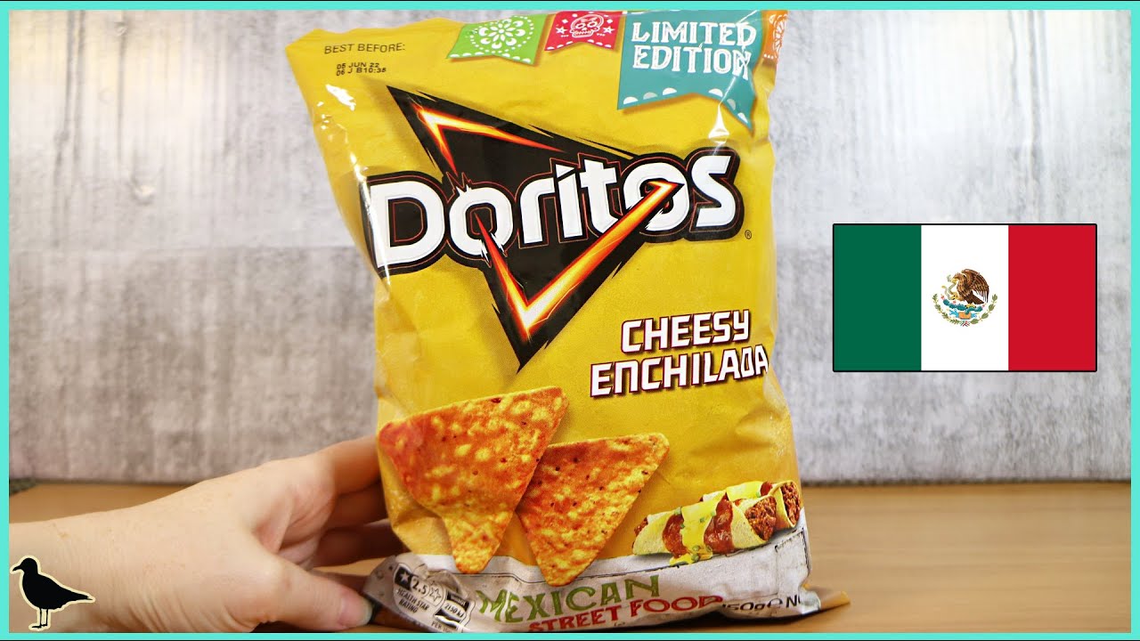 Limited Edition Cheesy Enchilada Doritos Review! Mexican Street Food