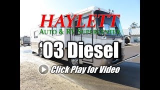 (Sold) 2003 Monaco 36ft Diplomat Used Class A Diesel Pusher Motor Home