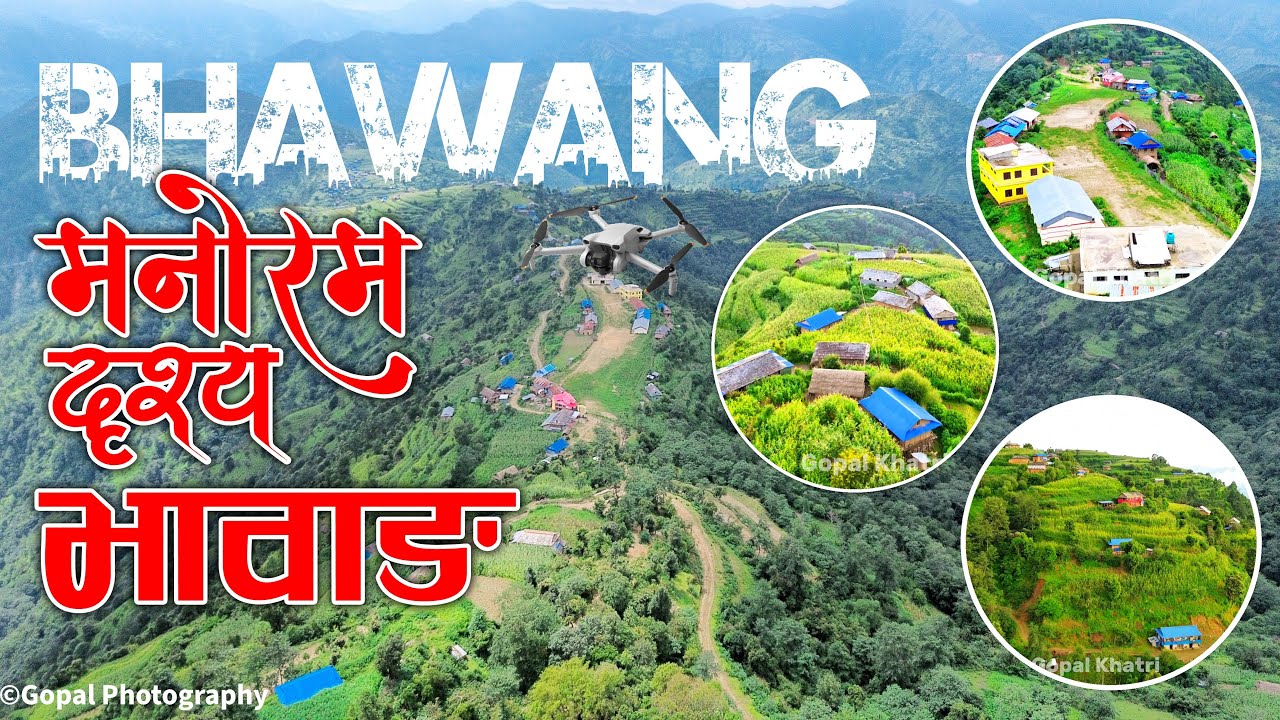 Bhawang Drone Shots || Madi Rural Municipality || Rolpa || 