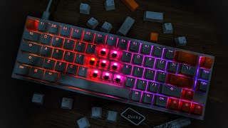 Ducky One 2 SF Mechanical Keyboard / Cherry MX Brown Keys / Typing Test / RGB Light Show