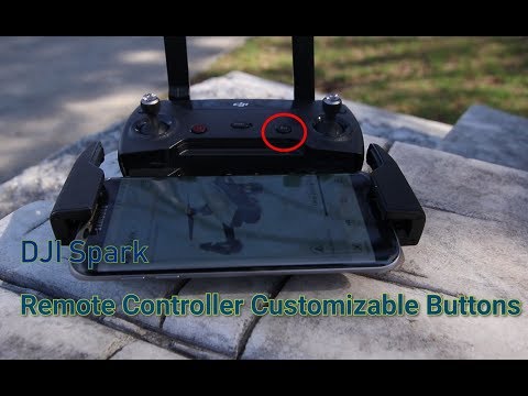 dji spark remote controller buttons