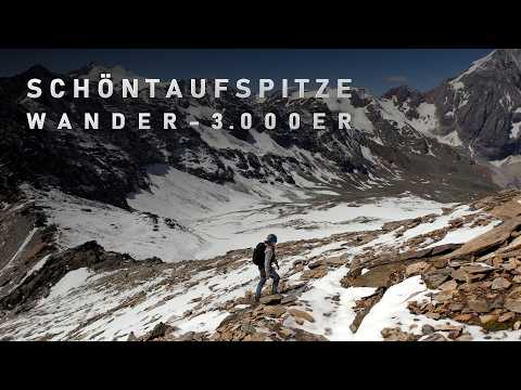 Wanderbarer 3000er Schöntaufspitze, Ortlergruppe, Vinschgau, Südtirol, Italien, Europa, Erde